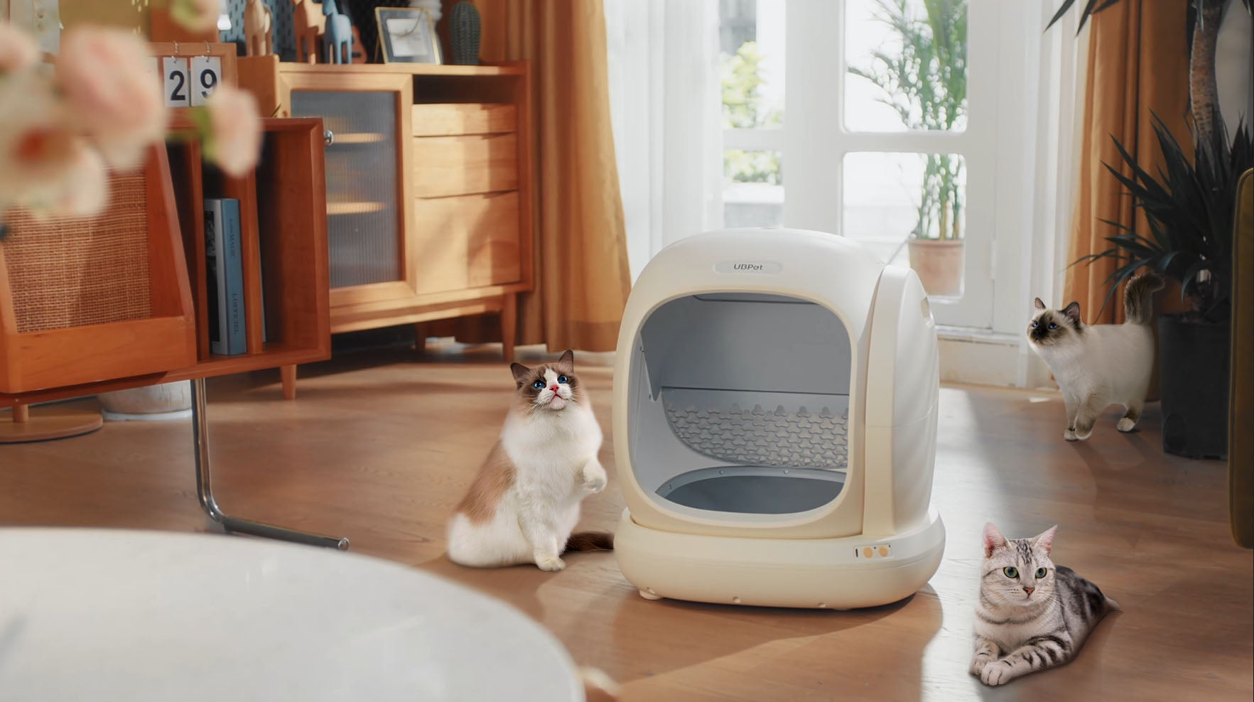 c*i様 UBPet C20 全自動猫用トイレ ホワイト UBPET-JAPAN日本公式