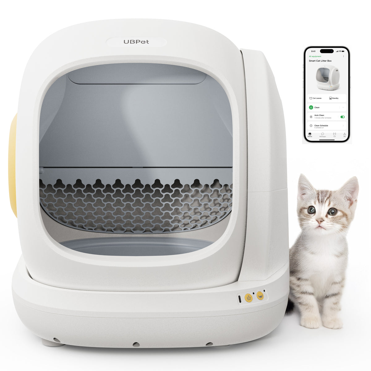 UBPET-JAPAN日本公式店 猫トイレ UBPET C20 C30・自動給餌器など、最新のIoT技術を活用した革新的なペット製品を展開 ...