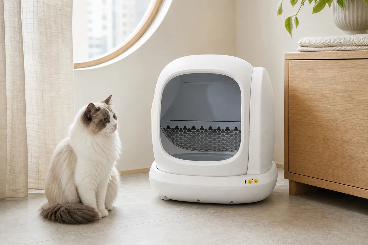 UBPET C20 全自動猫トイレ｜静音・市販ゴミ袋対応 – UBPET-日本公式