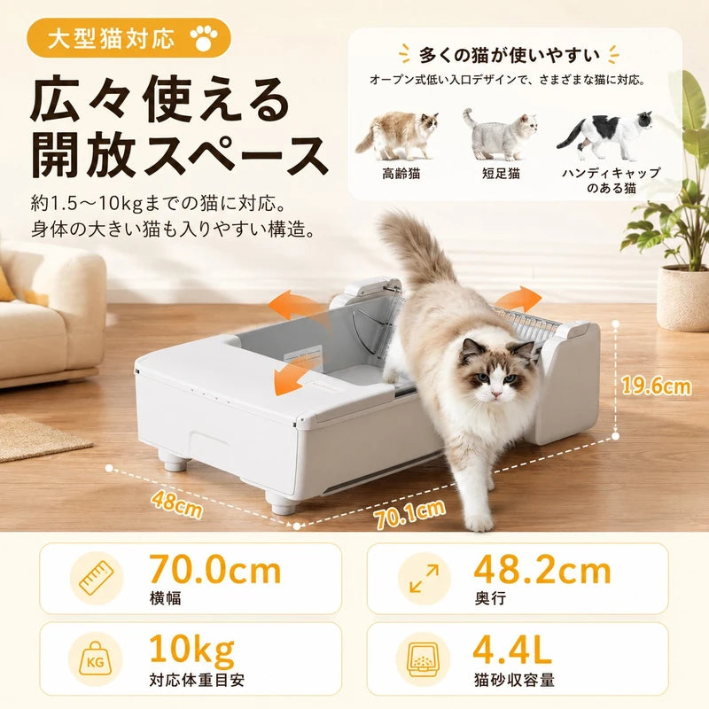 C30の大型猫対応スペース