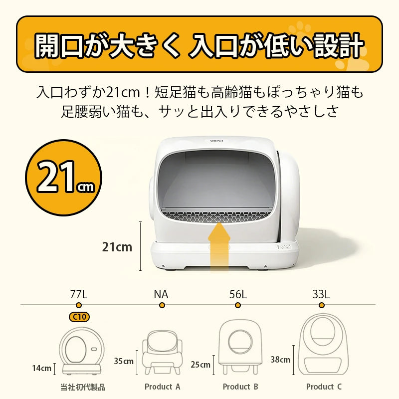 UBPET C41 全自動猫トイレ|106L・大型猫・多頭飼い対応 – UBPET-日本 UBPET C41 全自動猫トイレ|106L・大型猫・多頭飼い対応 – UBPET-日本